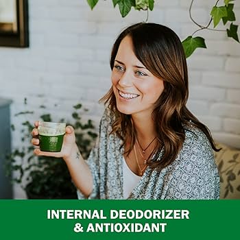 Liquid Chlorophyll Drops Mint 15X Concentrated 100ml - Detox